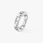 Move Link Pavé Diamond Ring