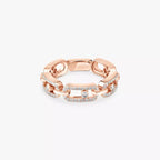 Move Link Pavé Diamond Ring