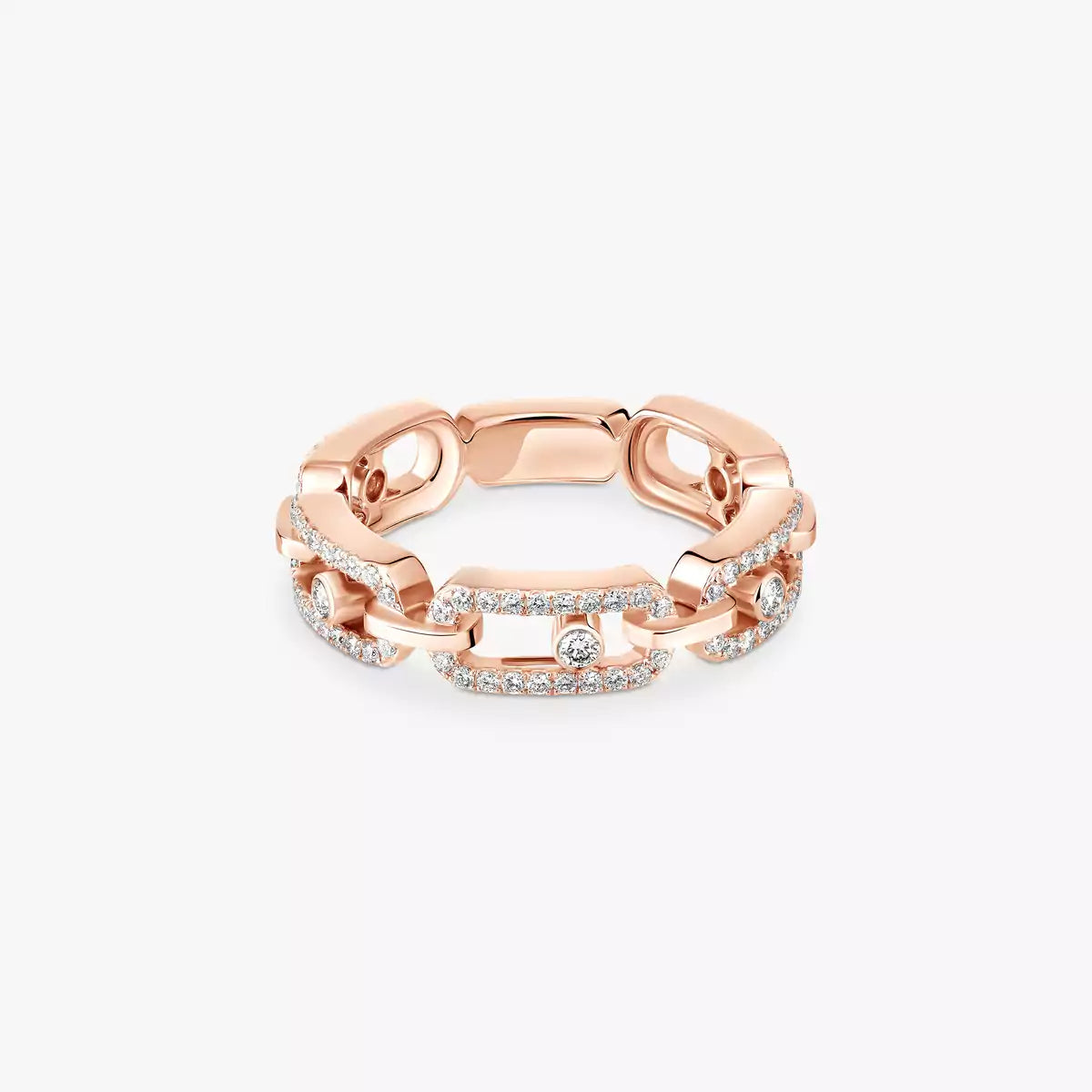 Move Link Pavé Diamantring