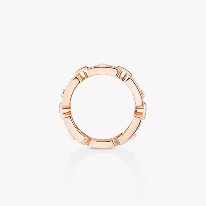 Move Link Pavé Diamantring