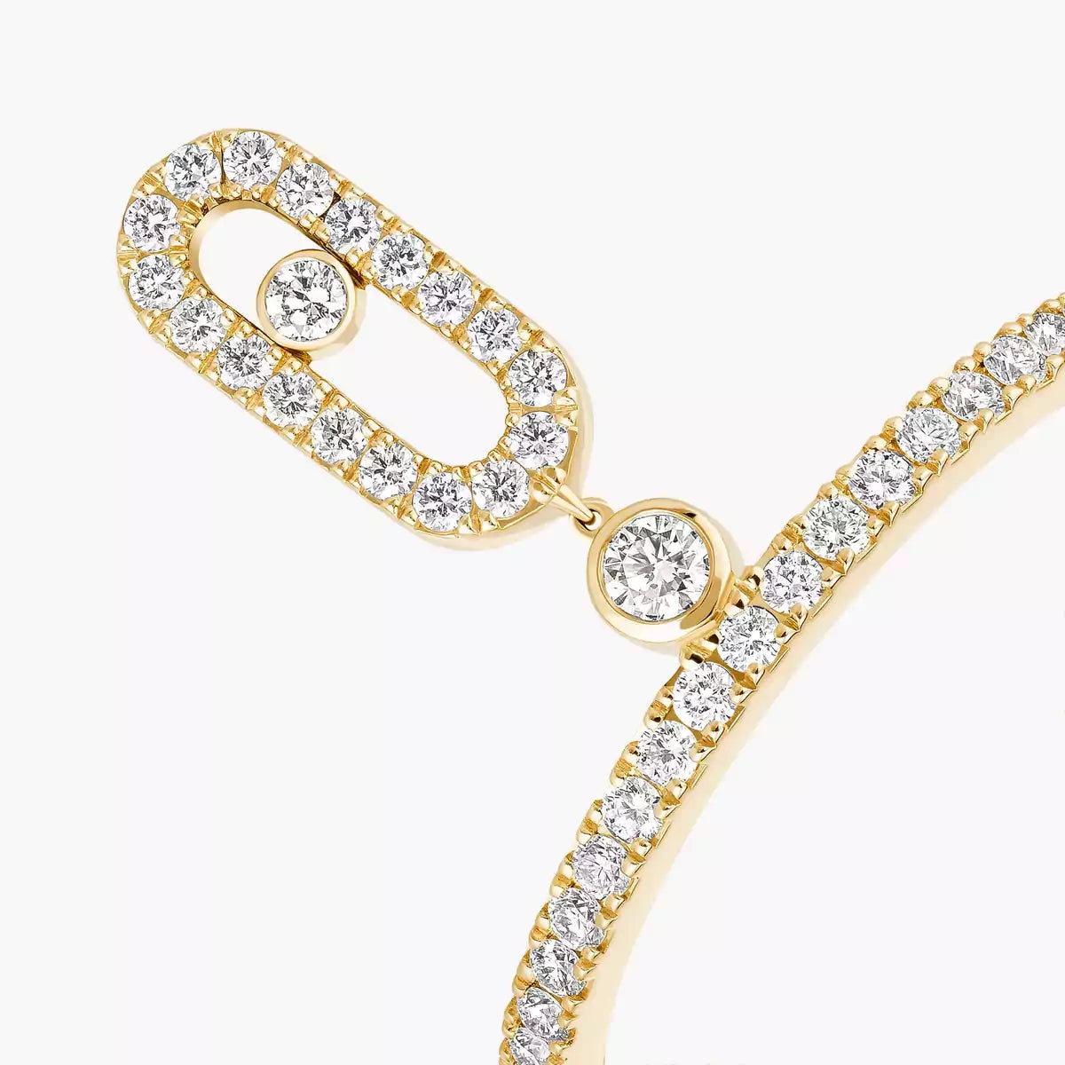 Move Uno Diamantring – unverkennbare kinetische Brillanz – minimalistische Eleganz