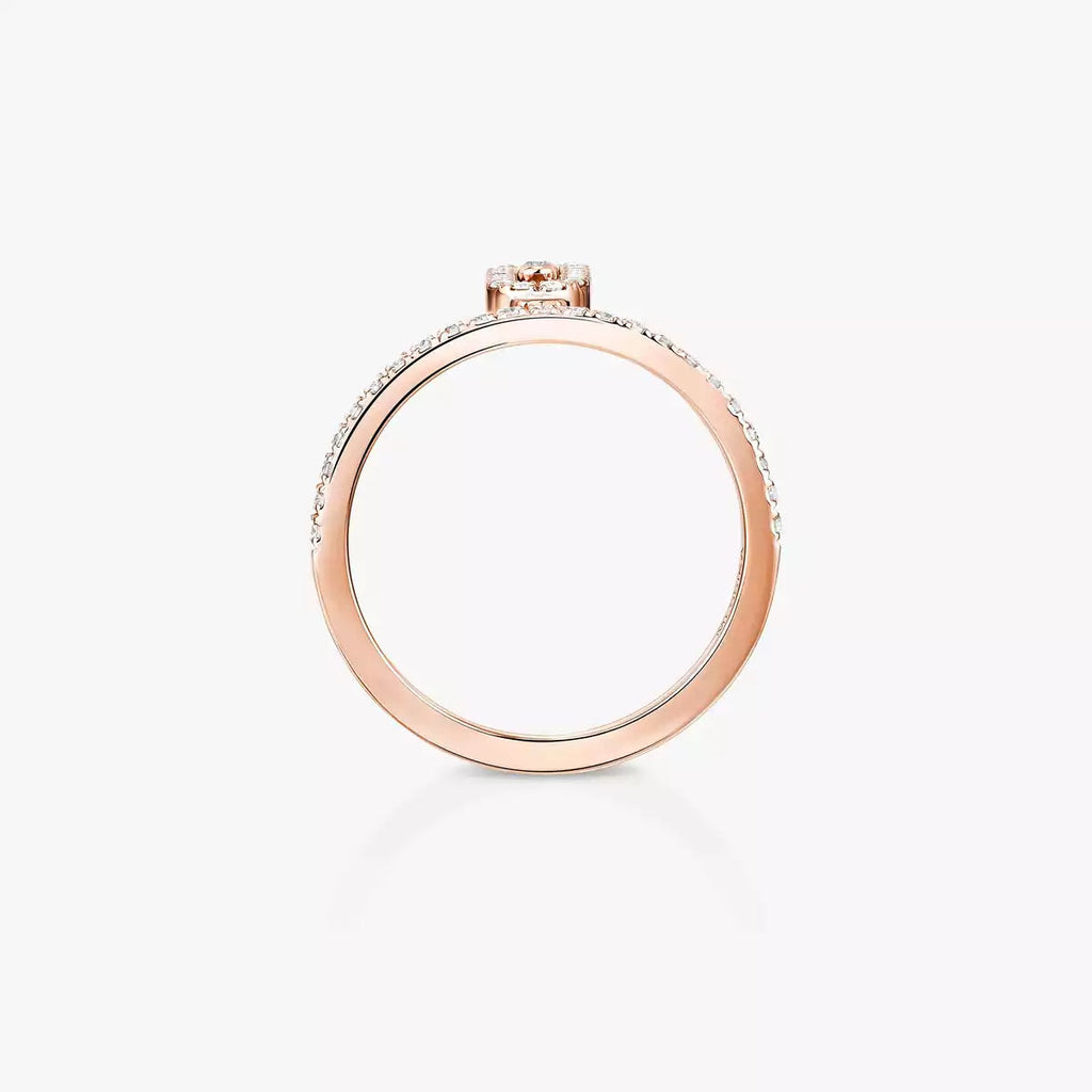Move Uno Diamantring – unverkennbare kinetische Brillanz – minimalistische Eleganz