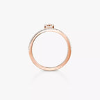 Move Uno Diamantring – unverkennbare kinetische Brillanz – minimalistische Eleganz