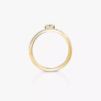 Move Uno Diamantring – unverkennbare kinetische Brillanz – minimalistische Eleganz