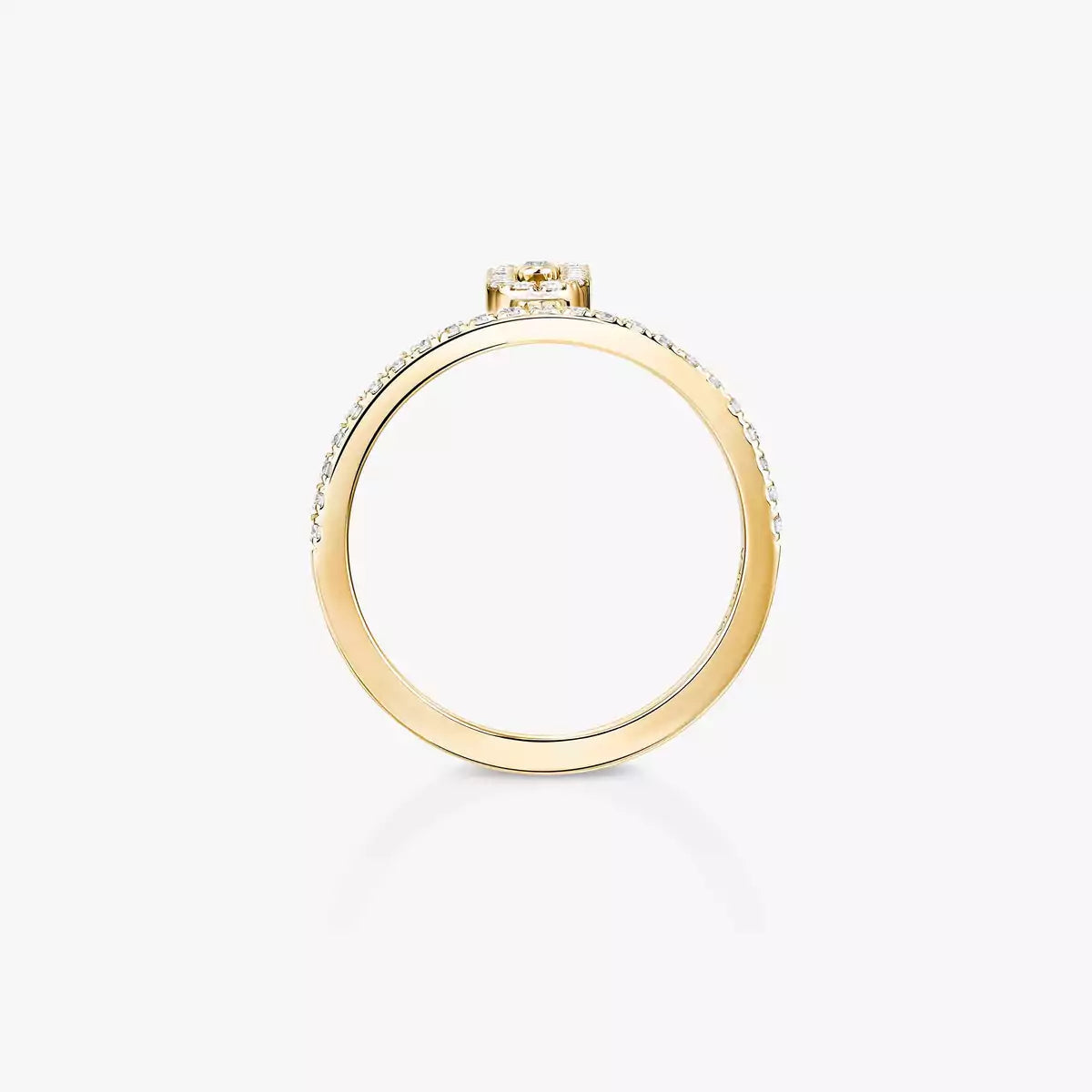 Move Uno Diamantring – unverkennbare kinetische Brillanz – minimalistische Eleganz