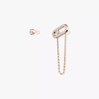 Move Uno All Diamond Stud Earrings