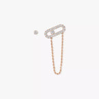 Move Uno All Diamond Stud Earrings