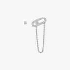 Move Uno All Diamond Stud Earrings