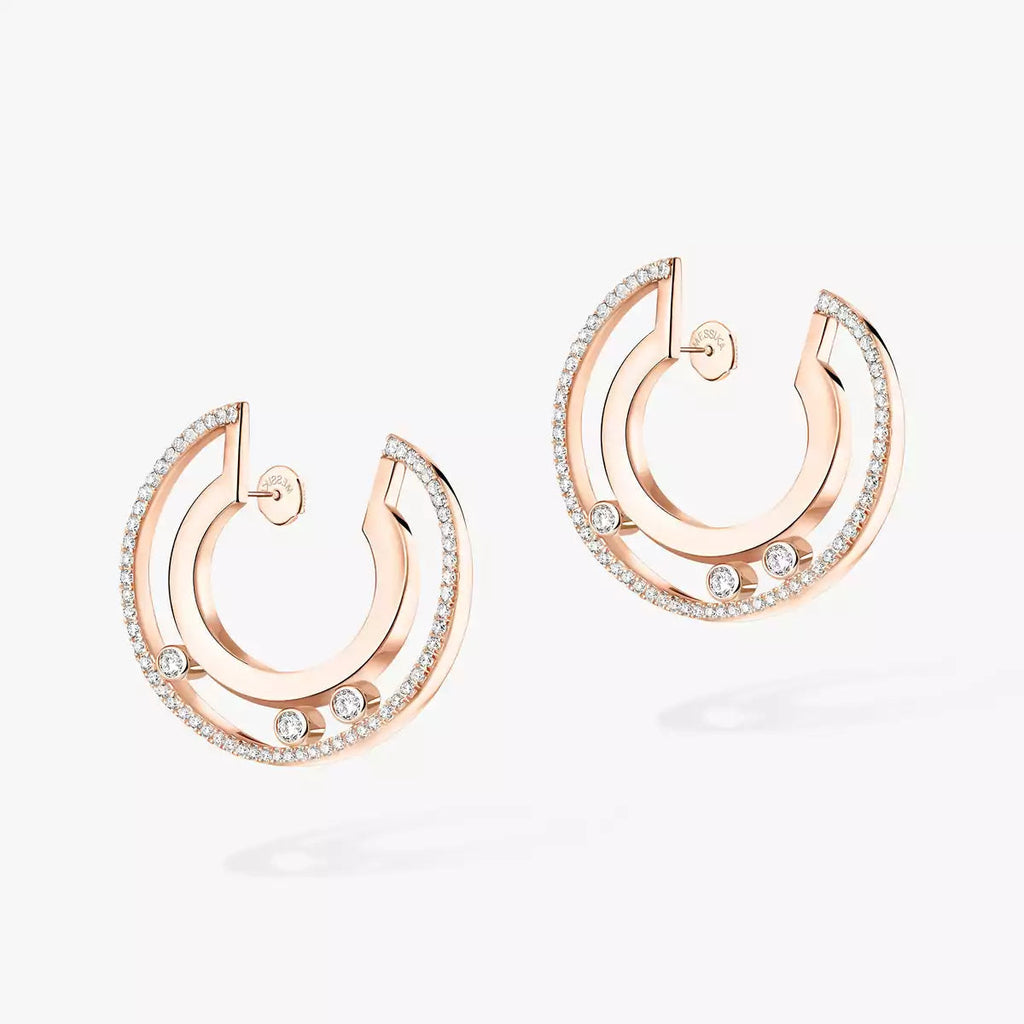 Move Romane Small Diamond Hoop Earrings