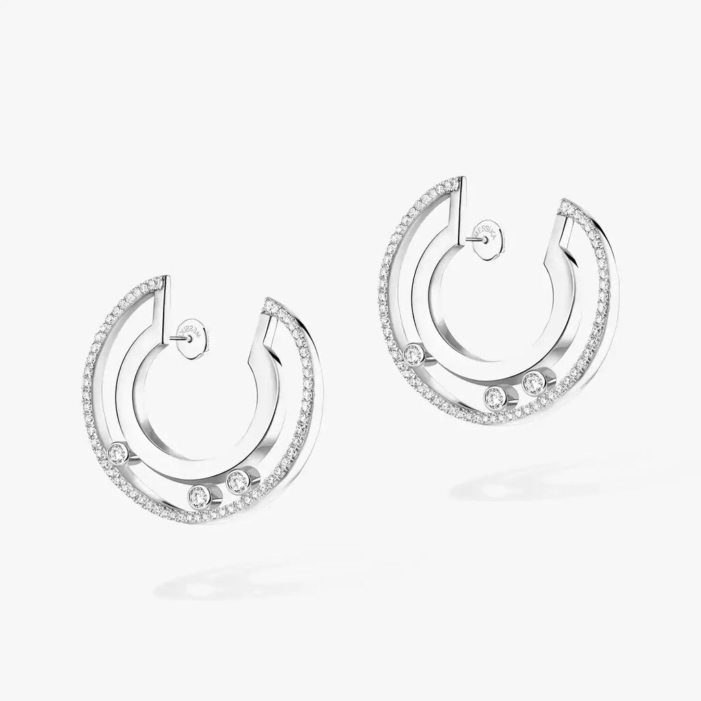 Move Romane Small Diamond Hoop Earrings