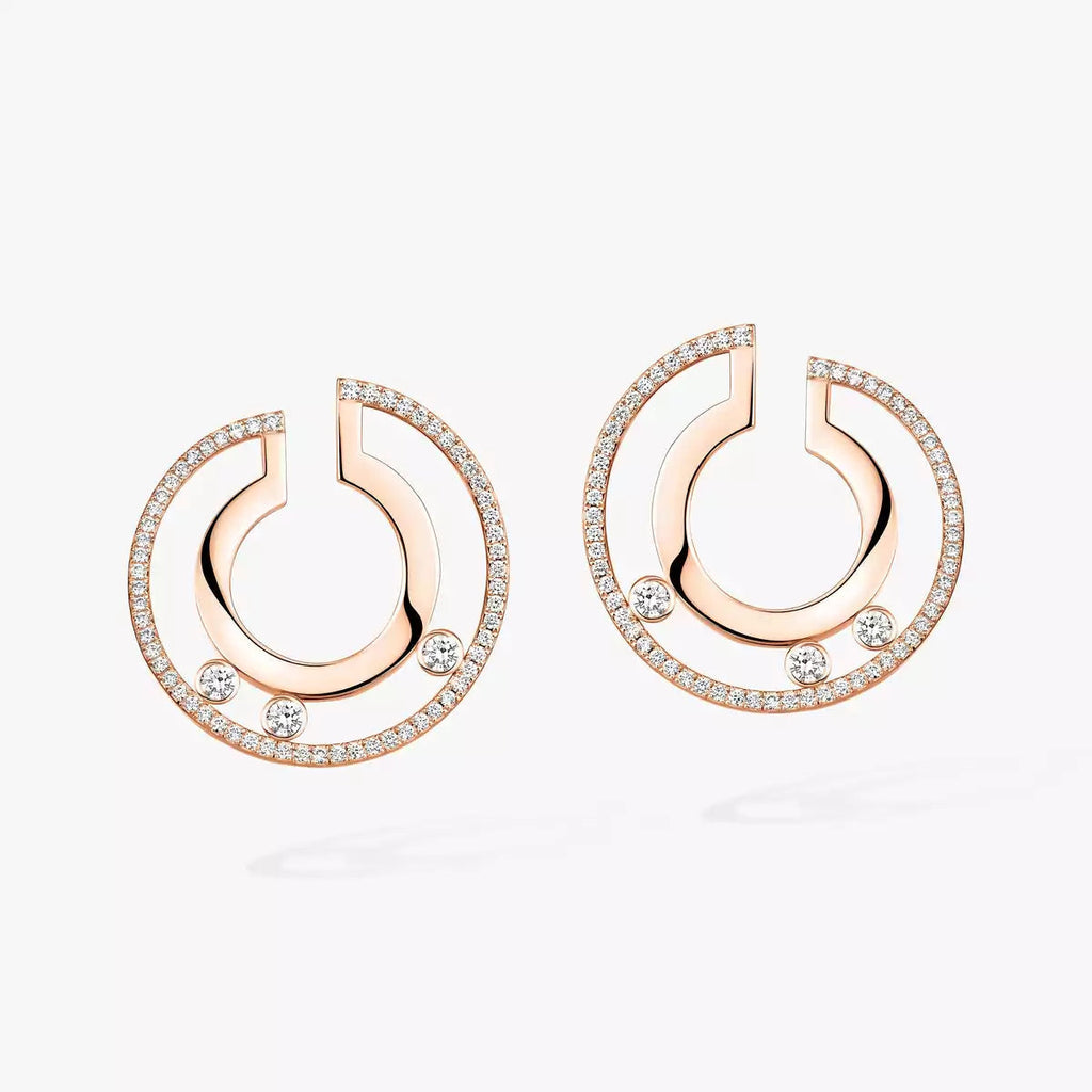 Move Romane Small Diamond Hoop Earrings