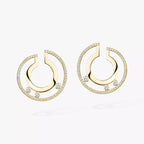 Move Romane Small Diamond Hoop Earrings