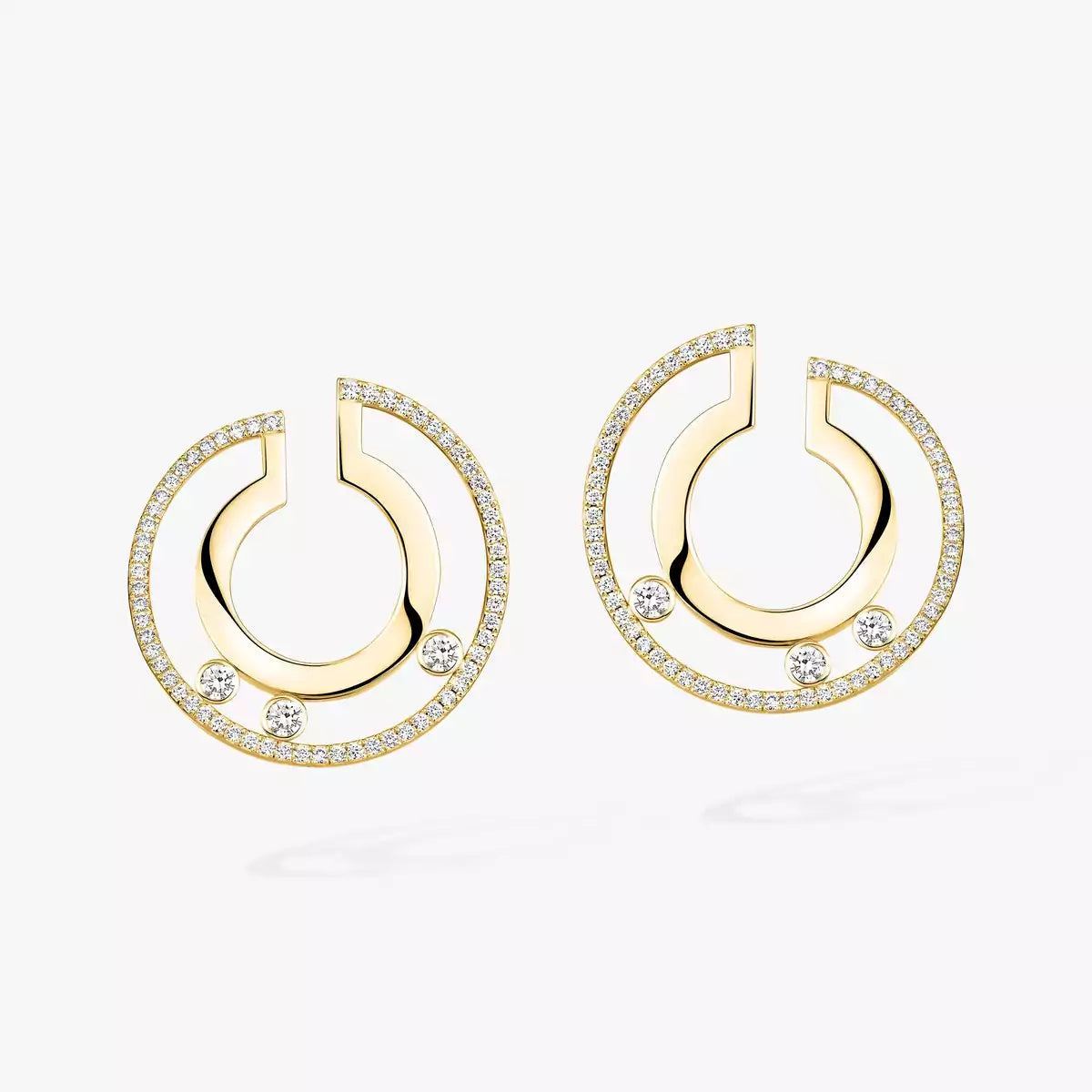 Move Romane Small Diamond Hoop Earrings