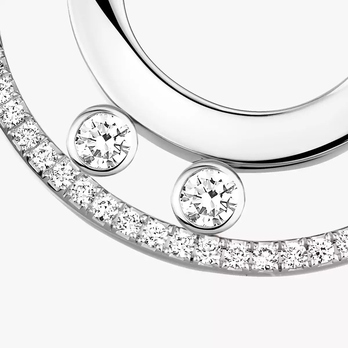 Move Romane Small Diamond Hoop Earrings