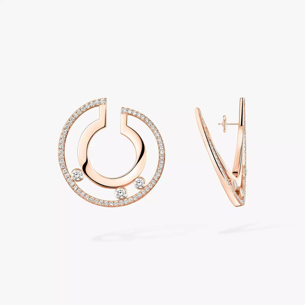 Move Romane Small Diamond Hoop Earrings