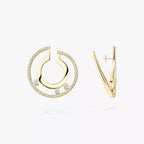Move Romane Small Diamond Hoop Earrings
