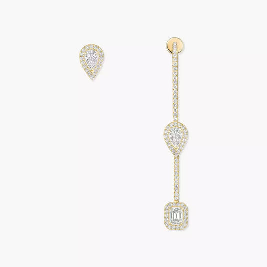 My Twin Diamond Drop Earrings