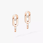 Move Classique Mini Diamond Hoop Earrings