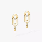 Move Classique Mini Diamond Hoop Earrings