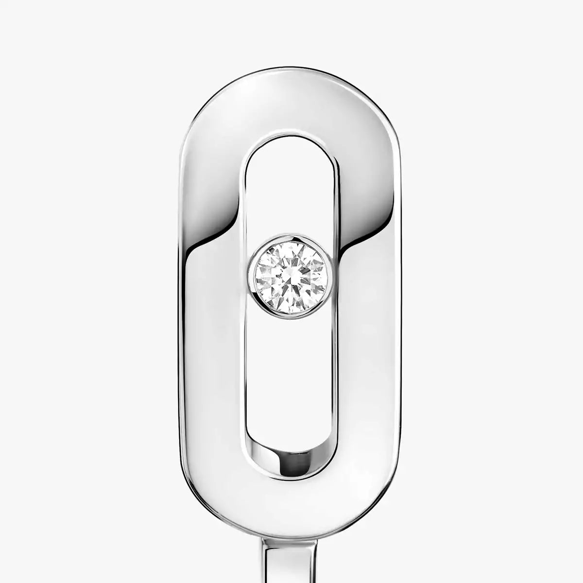 Move Classique Mini Diamond Hoop Earrings