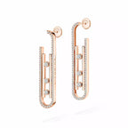 Move Kinetic Diamond Pendant Earrings