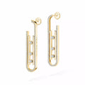 Move Kinetic Diamond Pendant Earrings