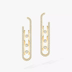 Move Kinetic Diamond Pendant Earrings