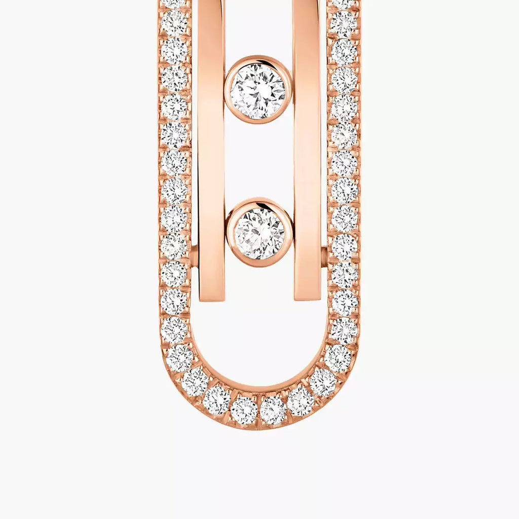 Move Kinetic Diamond Pendant Earrings