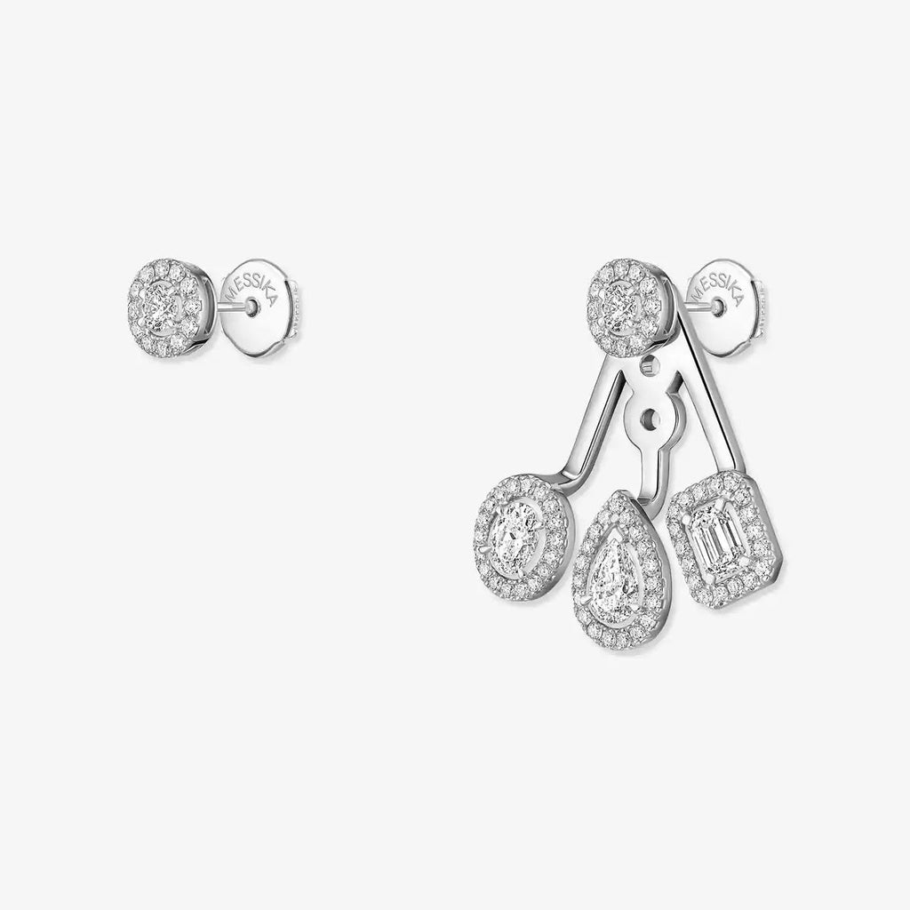My Twin Trio Diamond Earrings