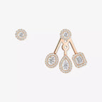 My Twin Trio Diamond Earrings
