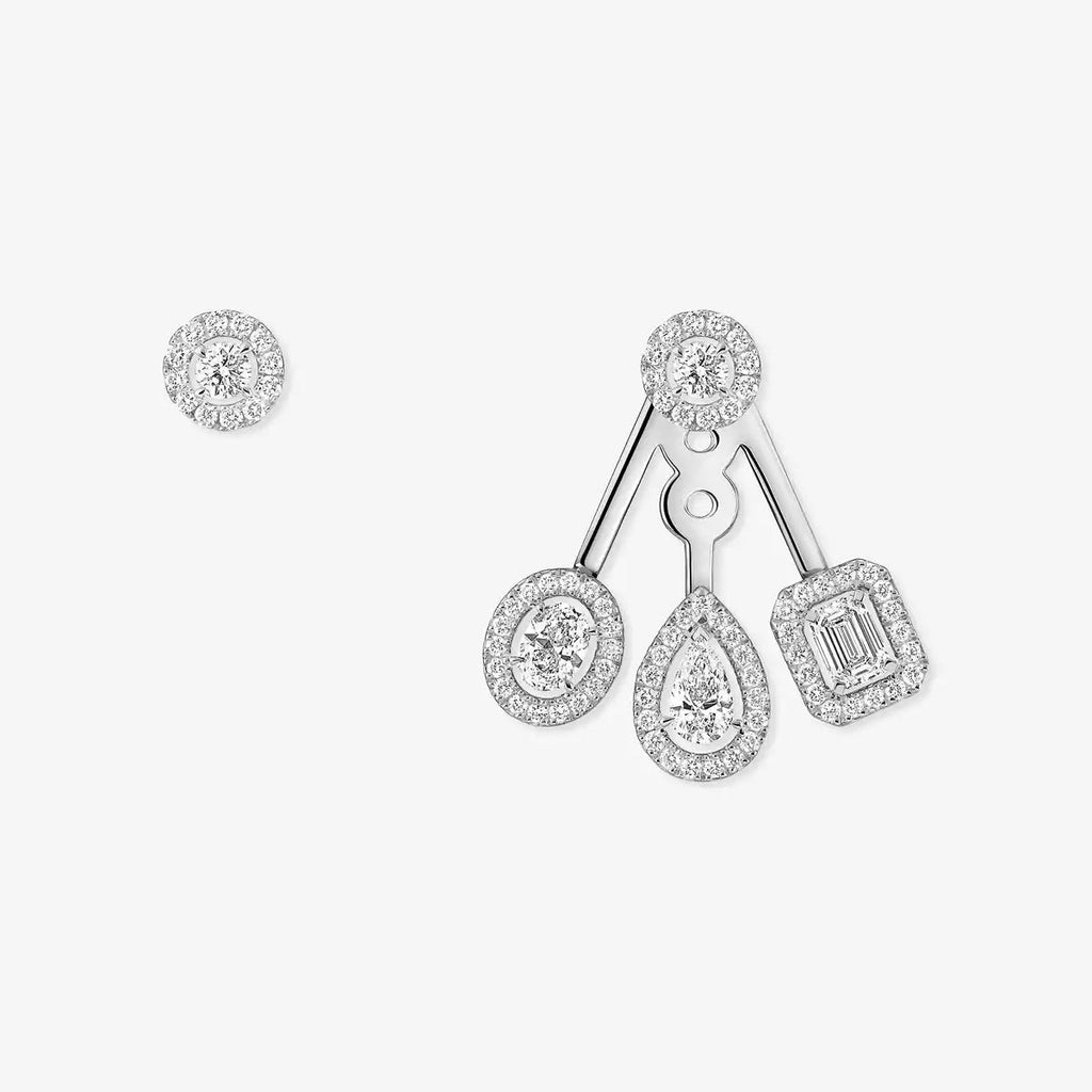 My Twin Trio Diamond Earrings