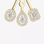 My Twin Trio Diamond Earrings