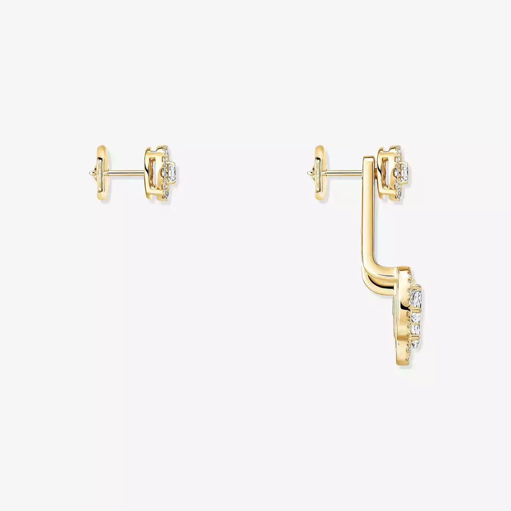 My Twin Trio Diamond Earrings