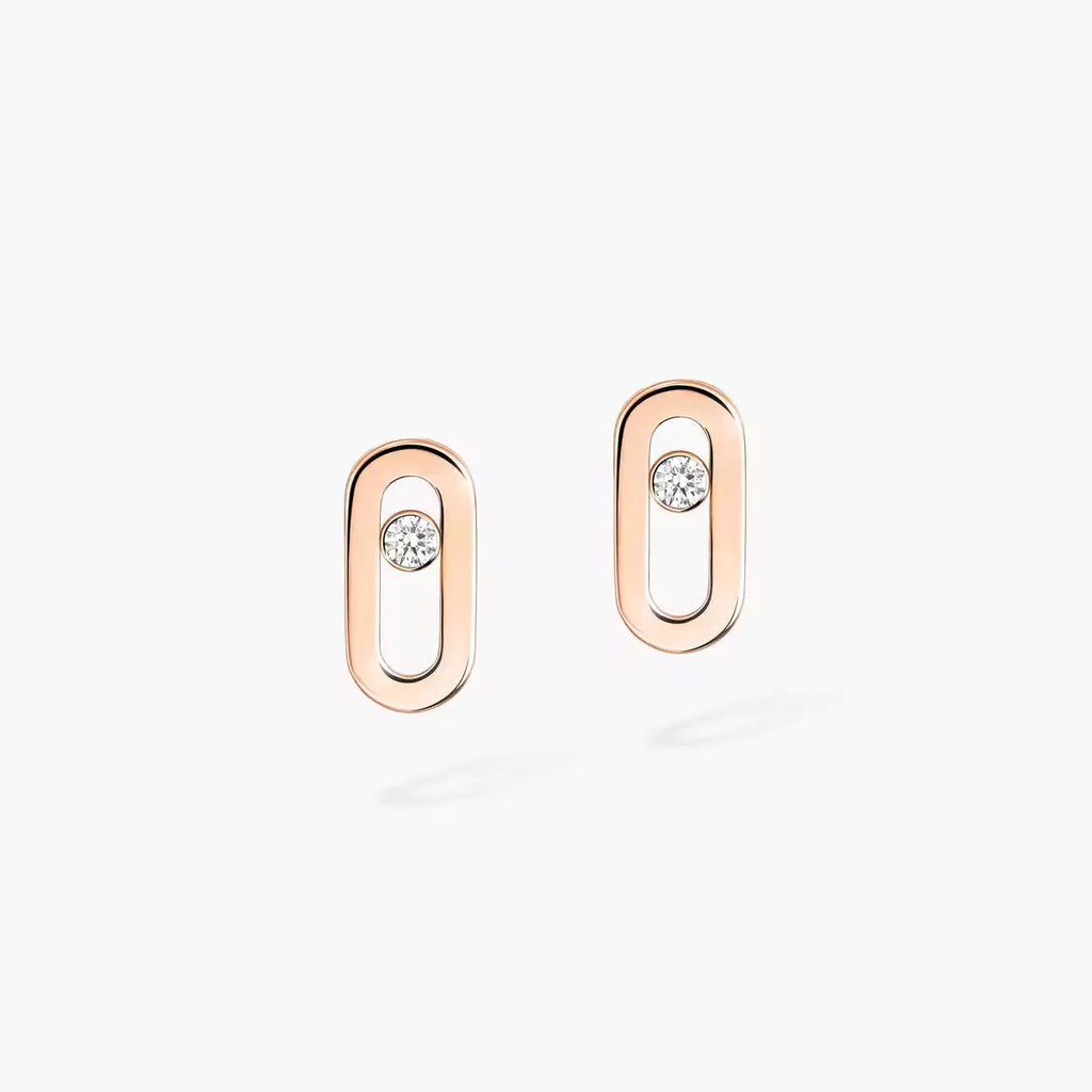 Move Uno Diamantohrstecker – Signature Kinetic Brilliance – Minimalistischer Alltags-Luxus