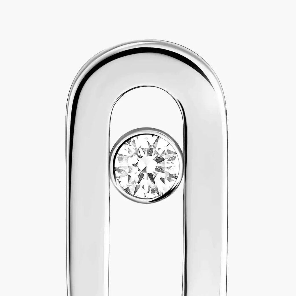 Move Uno Diamantohrstecker – Signature Kinetic Brilliance – Minimalistischer Alltags-Luxus