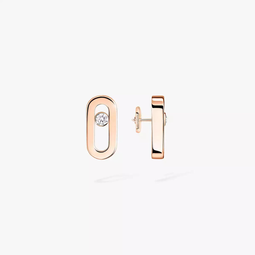 Move Uno Diamantohrstecker – Signature Kinetic Brilliance – Minimalistischer Alltags-Luxus