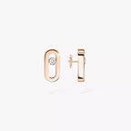 Move Uno Diamantohrstecker – Signature Kinetic Brilliance – Minimalistischer Alltags-Luxus
