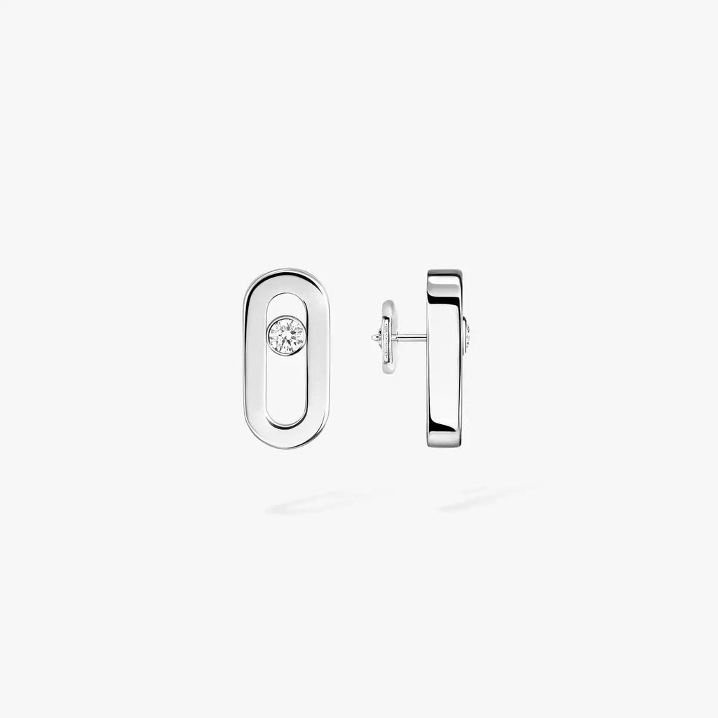 Move Uno Diamantohrstecker – Signature Kinetic Brilliance – Minimalistischer Alltags-Luxus