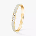 Move Noa Vollpflaster-Diamant-Armreif – Kinetische Dreifachbewegungs-Luxus – Unendliche Strahlkraft