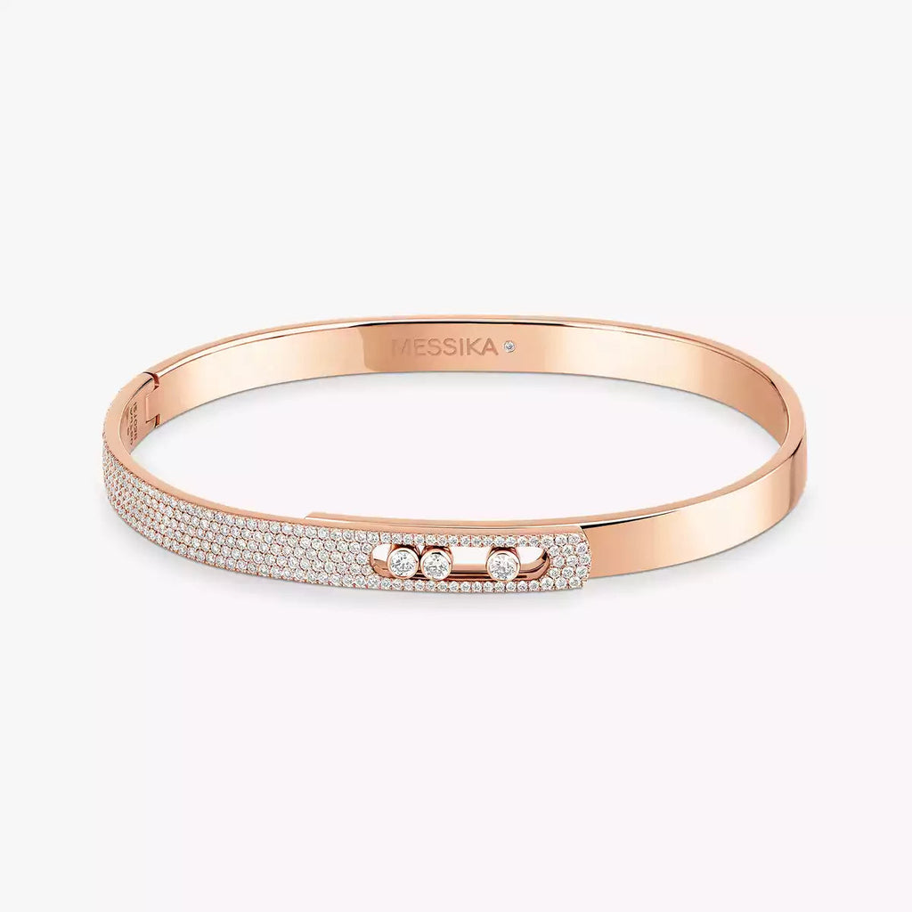 Move Noa Pavé Diamond Bangle Bracelet