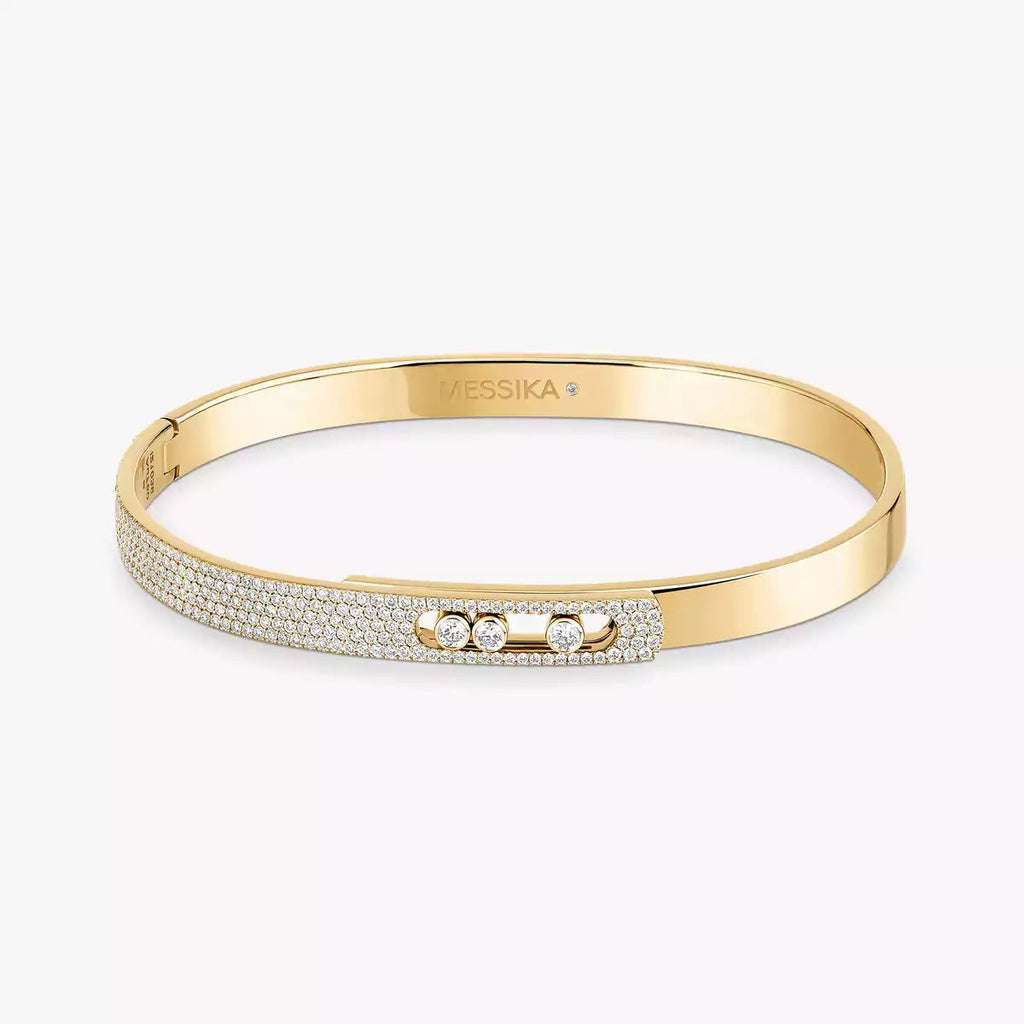 Move Noa Pavé Diamond Bangle Bracelet