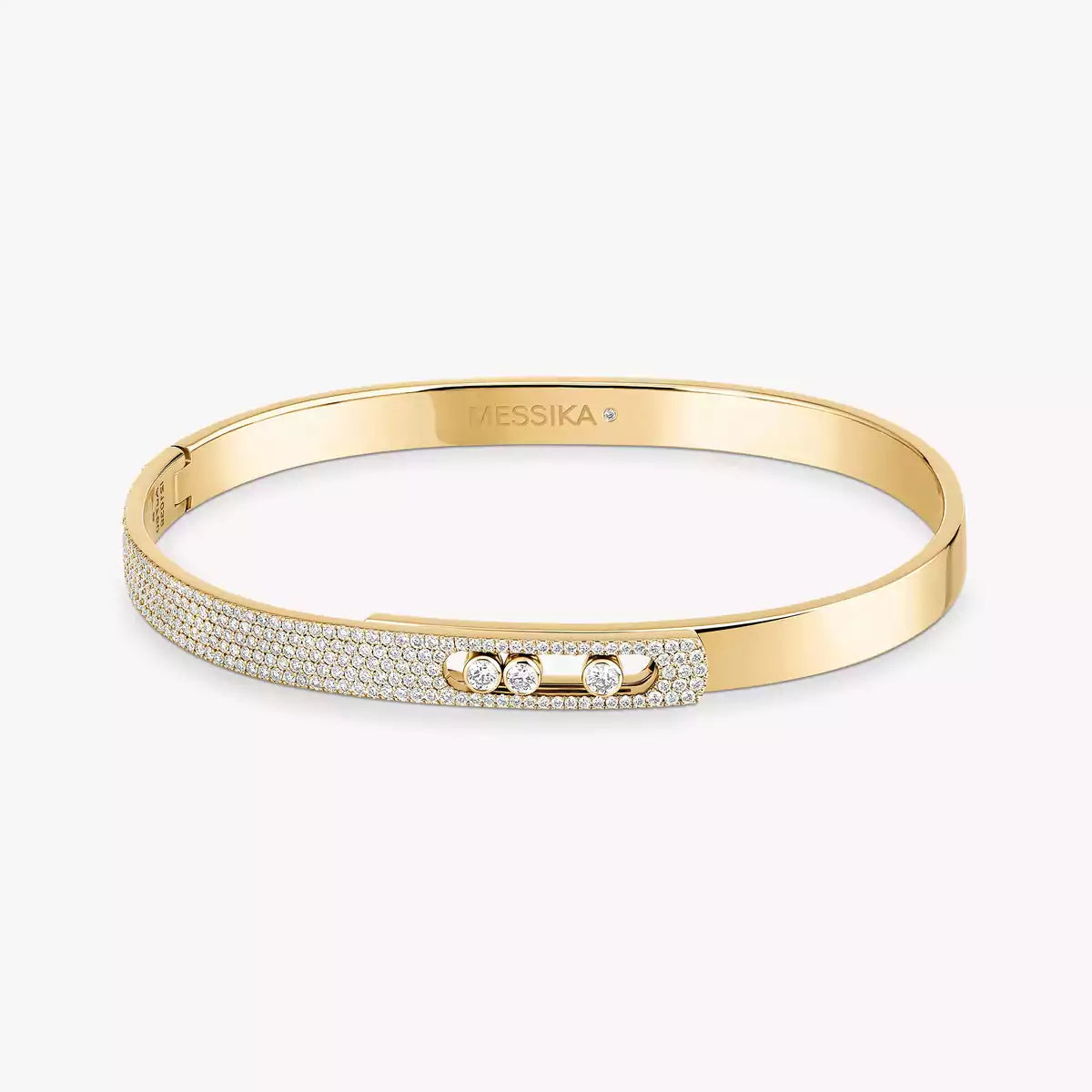 Move Noa Pavé Diamond Bangle Bracelet