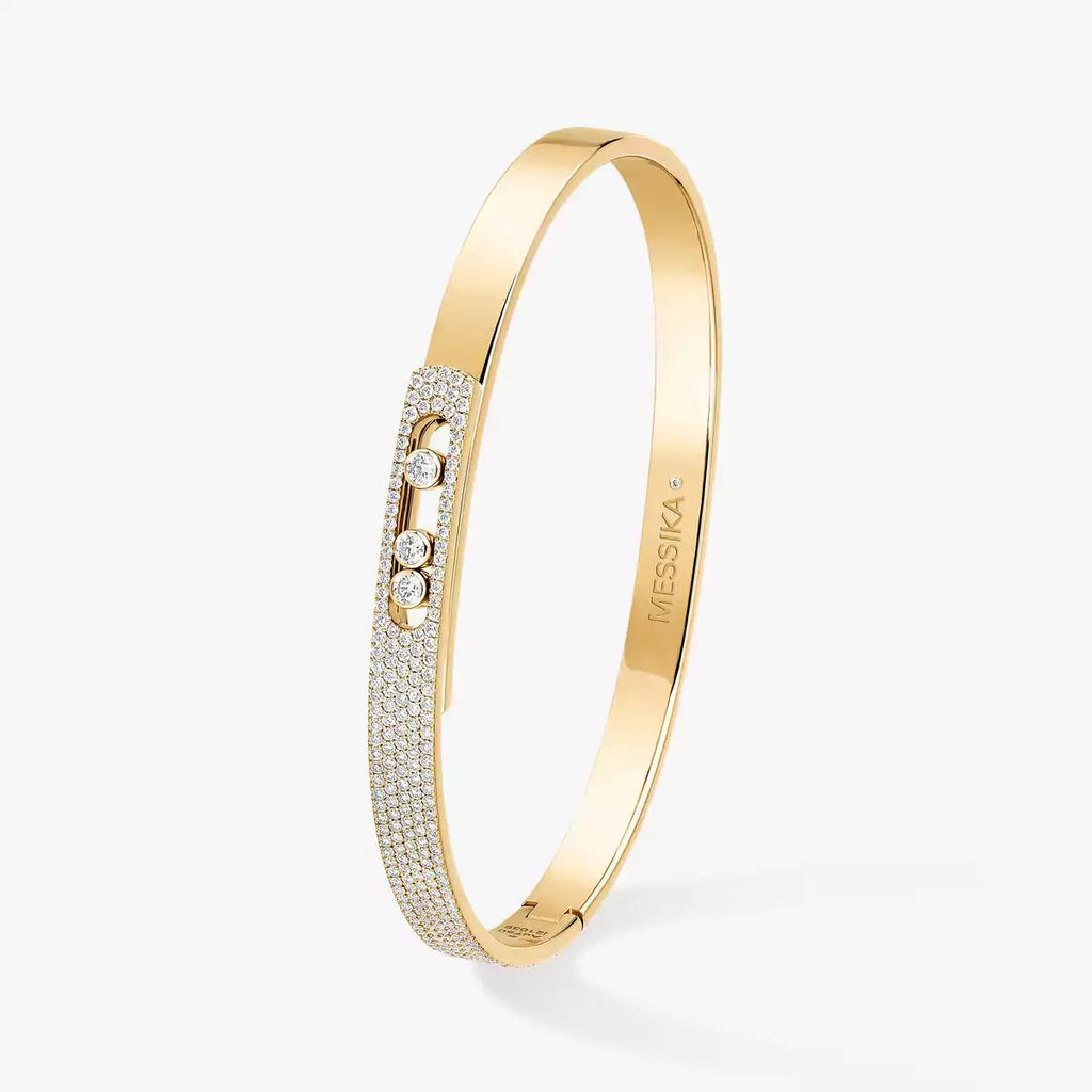 Move Noa Pavé Diamond Bangle Bracelet