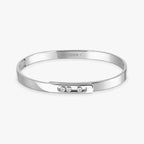 Noa Diamond Armreif - Kinetisches Triple-Motion Design - Minimalistische kreisförmige Eleganz