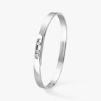 Noa Diamond Armreif - Kinetisches Triple-Motion Design - Minimalistische kreisförmige Eleganz