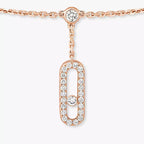 Move Uno Pavé Diamond Ankle Bracelet
