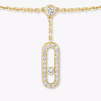 Move Uno Pavé Diamond Ankle Bracelet