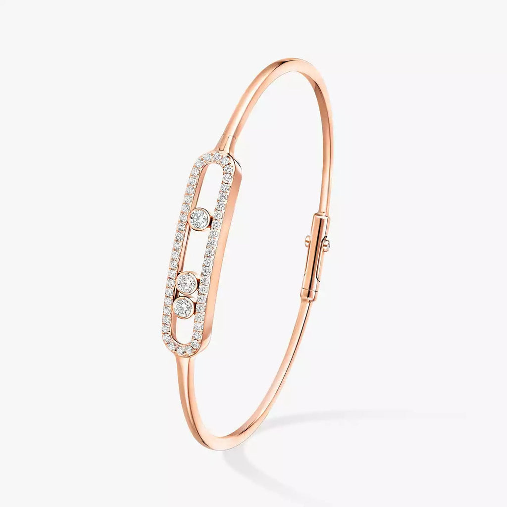 Move Pavé Diamantarmreif M - Signature Kinetic Brilliance - Moderner Pavé-Luxus