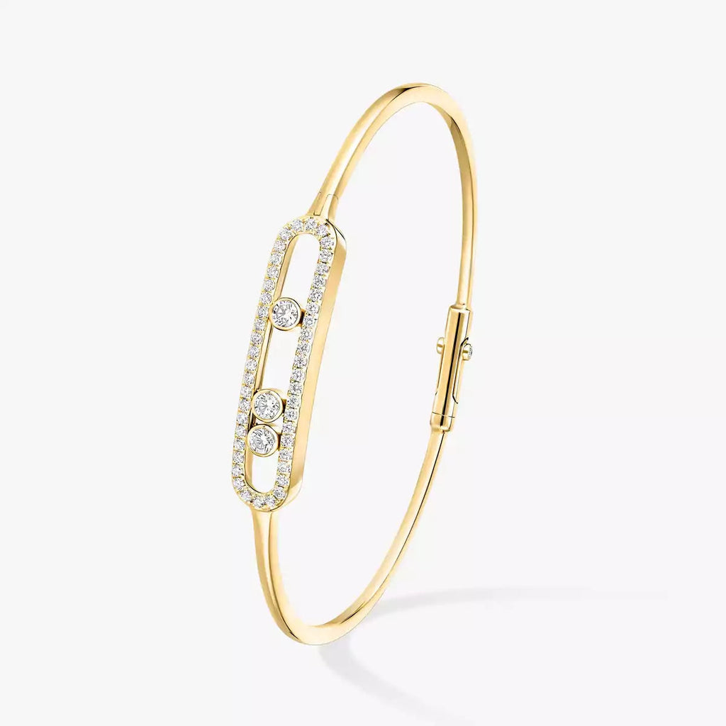 Move Pavé Diamantarmreif M - Signature Kinetic Brilliance - Moderner Pavé-Luxus