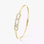 Move Pavé Diamantarmreif M - Signature Kinetic Brilliance - Moderner Pavé-Luxus